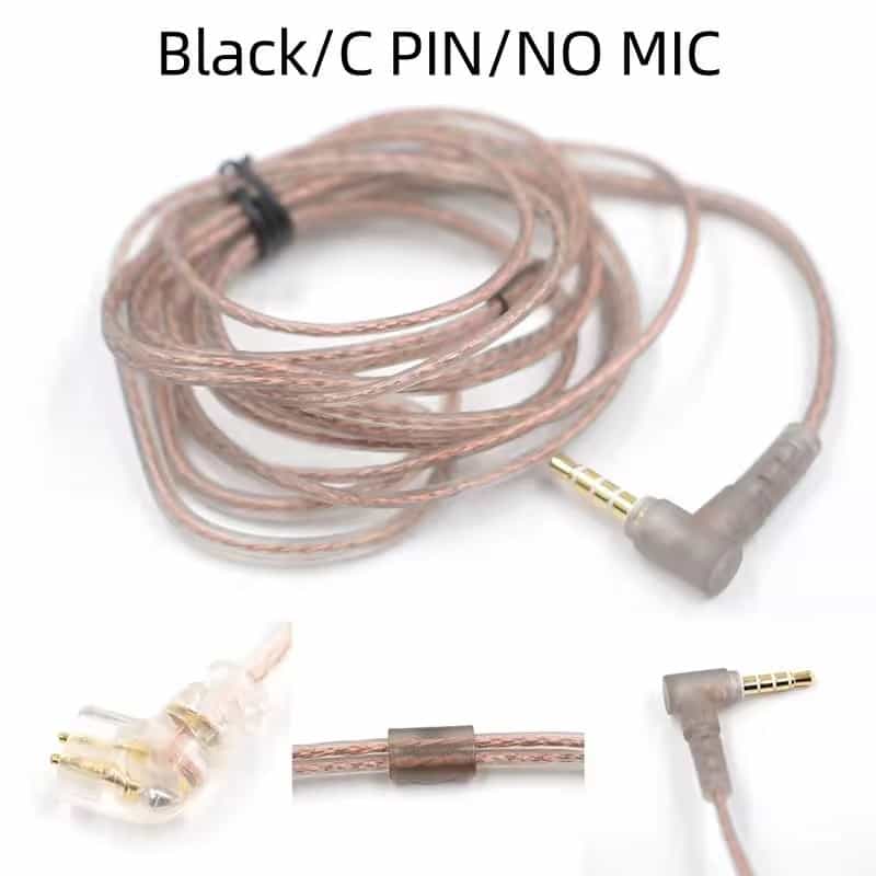 Kz flat replacement wire for Iems 1